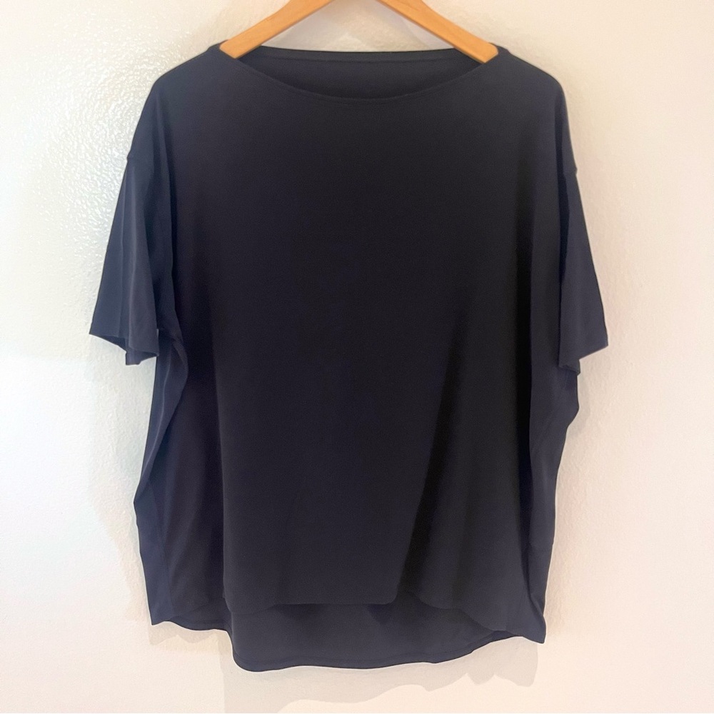 Lululemon Back in Action Short Sleeve Shirt *Nulu Size 12